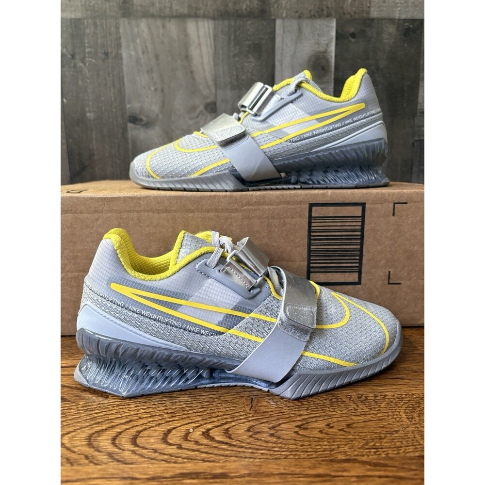 Nike Romaleos 4 Wolf Grey Weightlifting Powerlifting Shoe Men's 5.5 Wmns 7